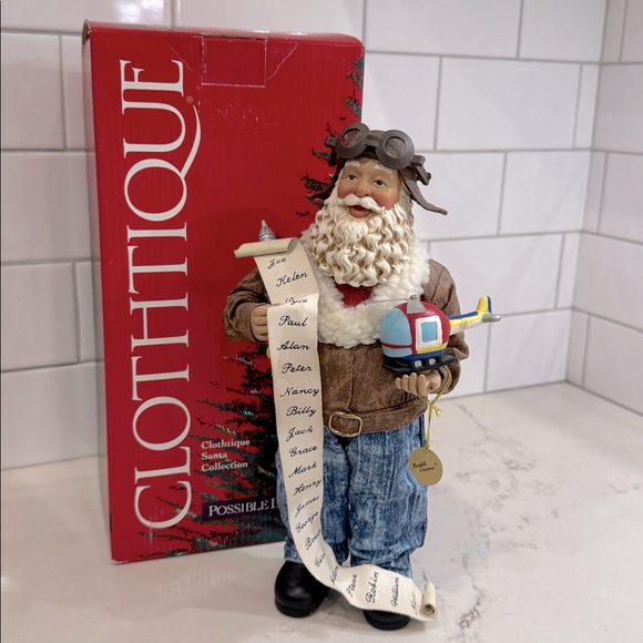 ❤️🎄 DEPT 56 | Clothtique Possible Dreams Collectible | Santa’s Flying Machines - Picture 8 of 12